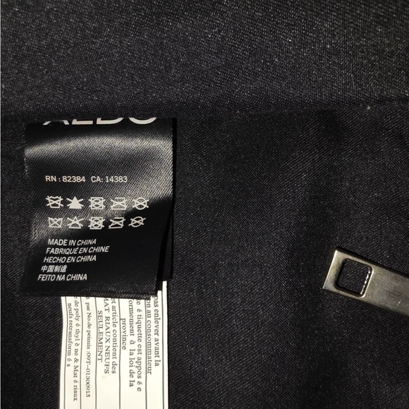 Aldo Sleek Black Backpack - Picture 13 of 15